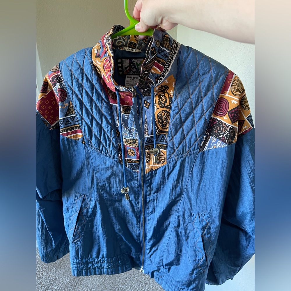90s vintage River Edge Sport windbreaker